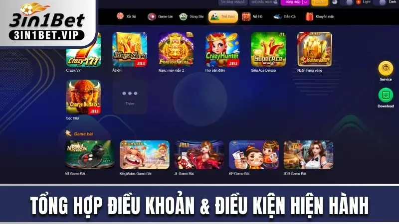Tổng Hợp Điều Khoản & Điều Kiện 3in1bet Mới Nhất Trong Năm 1 6 điều khoản & điều kiện hiện hành tại nhà cái