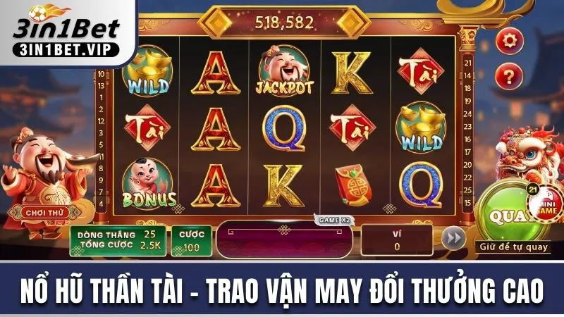 Nổ hũ Thần Tài